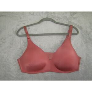 Soma 38C Wireless Lightly Lined Soft Cup Bra Comfort Smooth Seamless Blush